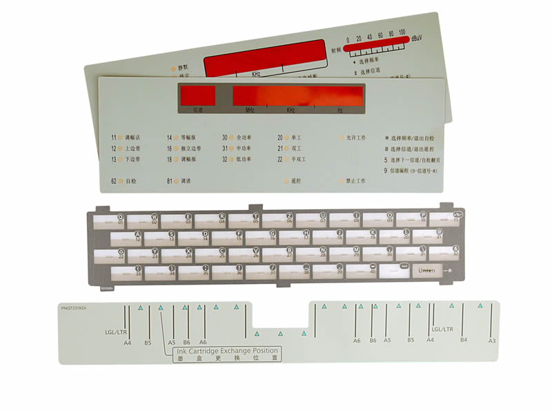銘板鍵盤印刷